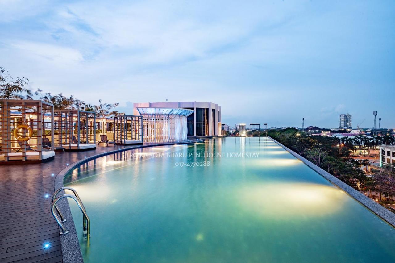 Troika Kota Bharu Penthouse Homestay Ngoại thất bức ảnh